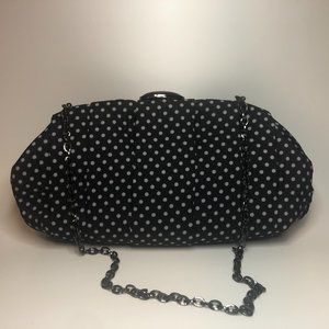 Nine West Polka Dot Clutch or Shoulder Bag